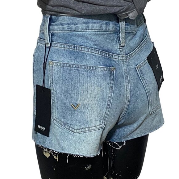 NEW Hudson LORI High Rise Denim Short Size 24 - Picture 4 of 8